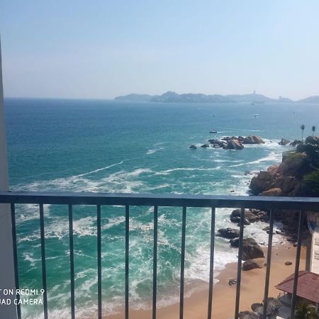 Suite Frente Al Mar En Torres Gemelas Acapulco Bagian luar foto