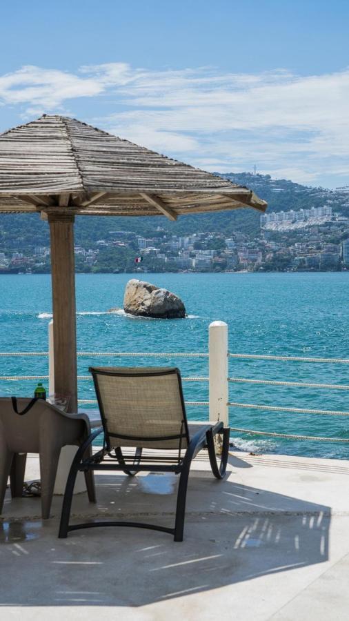 Suite Frente Al Mar En Torres Gemelas Acapulco Bagian luar foto